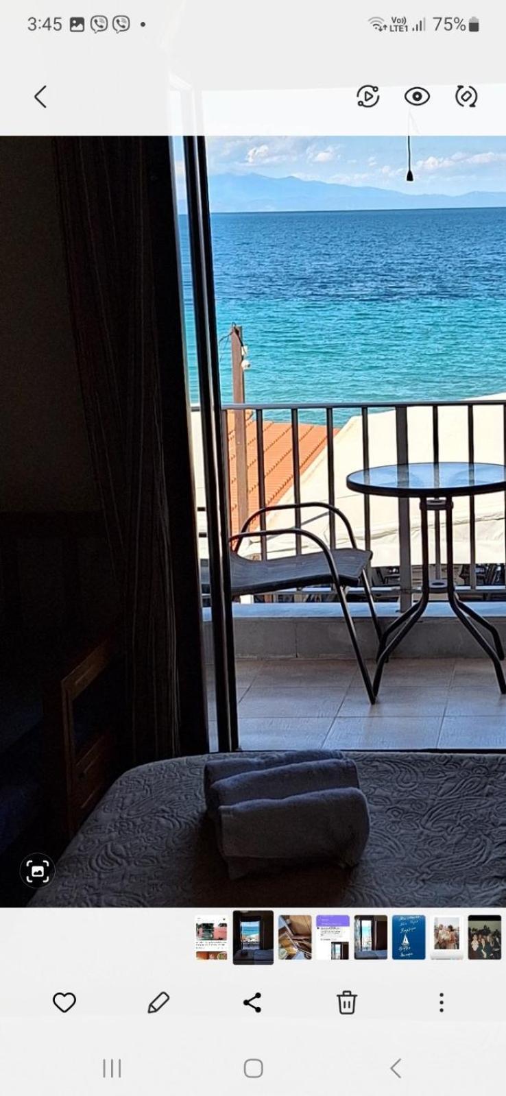 Diolkos Apartement Nea Roda Esterno foto