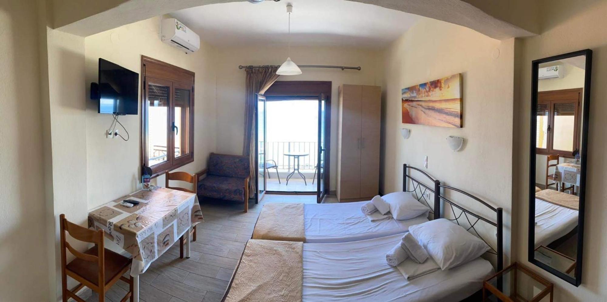 Diolkos Apartement Nea Roda Camera foto
