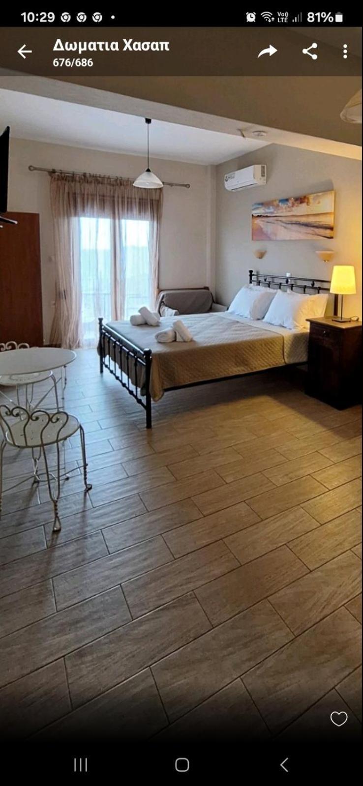 Diolkos Apartement Nea Roda Camera foto